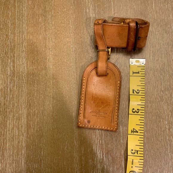 Authentic Louis Vuitton Luggage Name Tag and Poignet - Picture 6 of 6